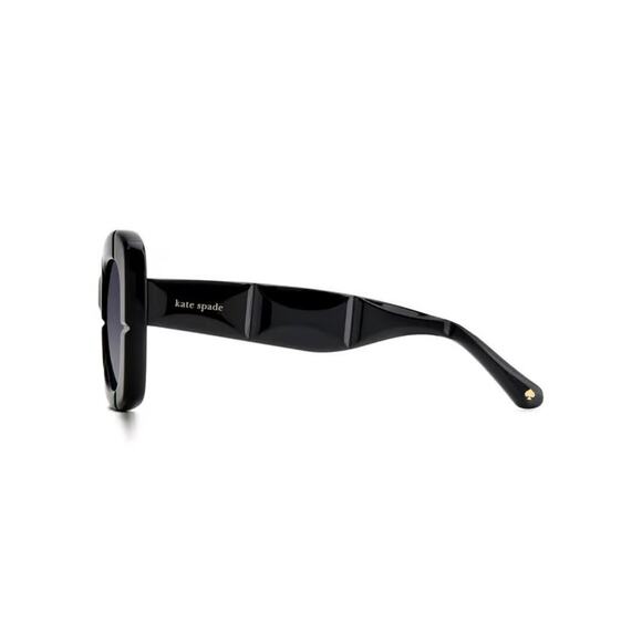 New Kate Spade JOSEY/G/S 8079O Black Oversized Square Sunglasses Authentic main image 4